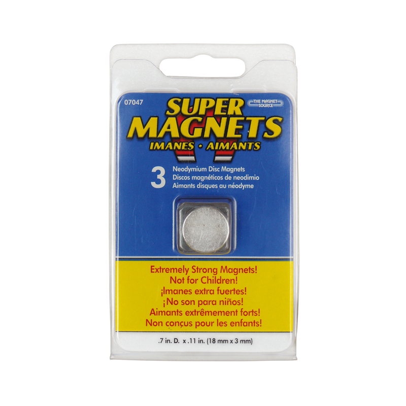 Neodym Magnet 3 Stück 18x3mm